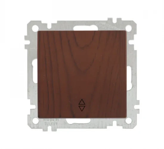 Механизъм за девиаторен ключ схема 6-10А Орех Candela Mutlusan.png